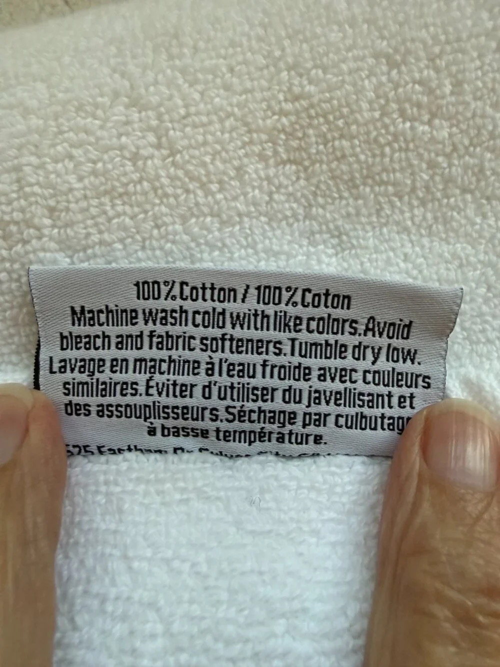 Parachute White Plush Bath Mat 100% Turkish Cotton